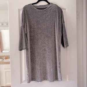 Zara Metallic Dress